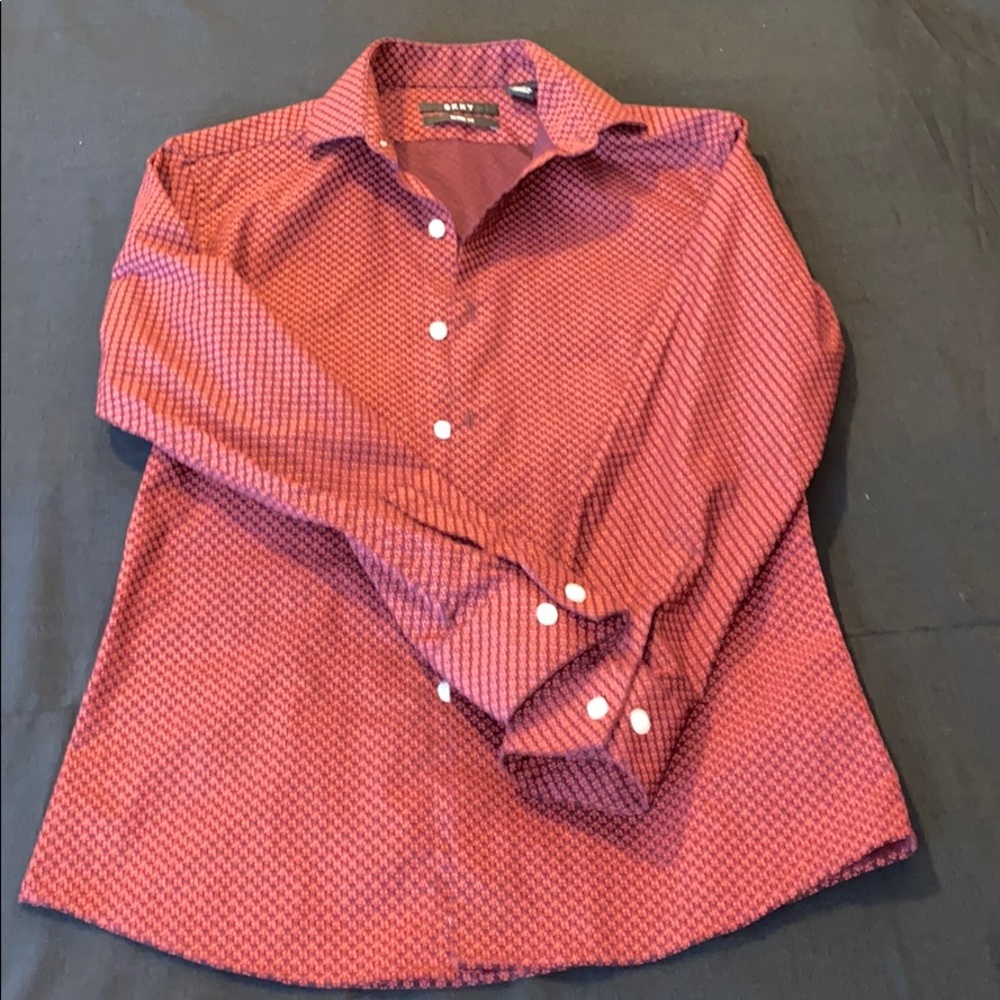 Boys DKNY Skinny Fit Dress Shirt